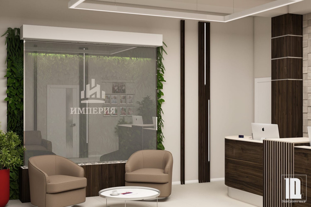 3 Вариант Стойка регистрации и зона ожидания