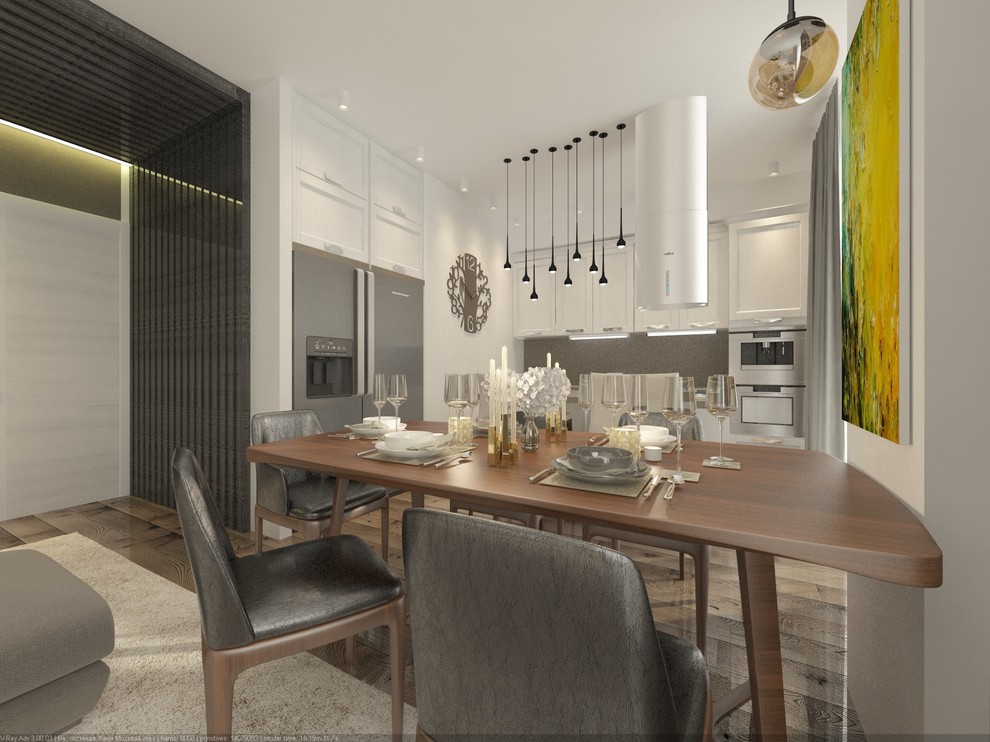 3-х комнатная квартира в современном стиле.