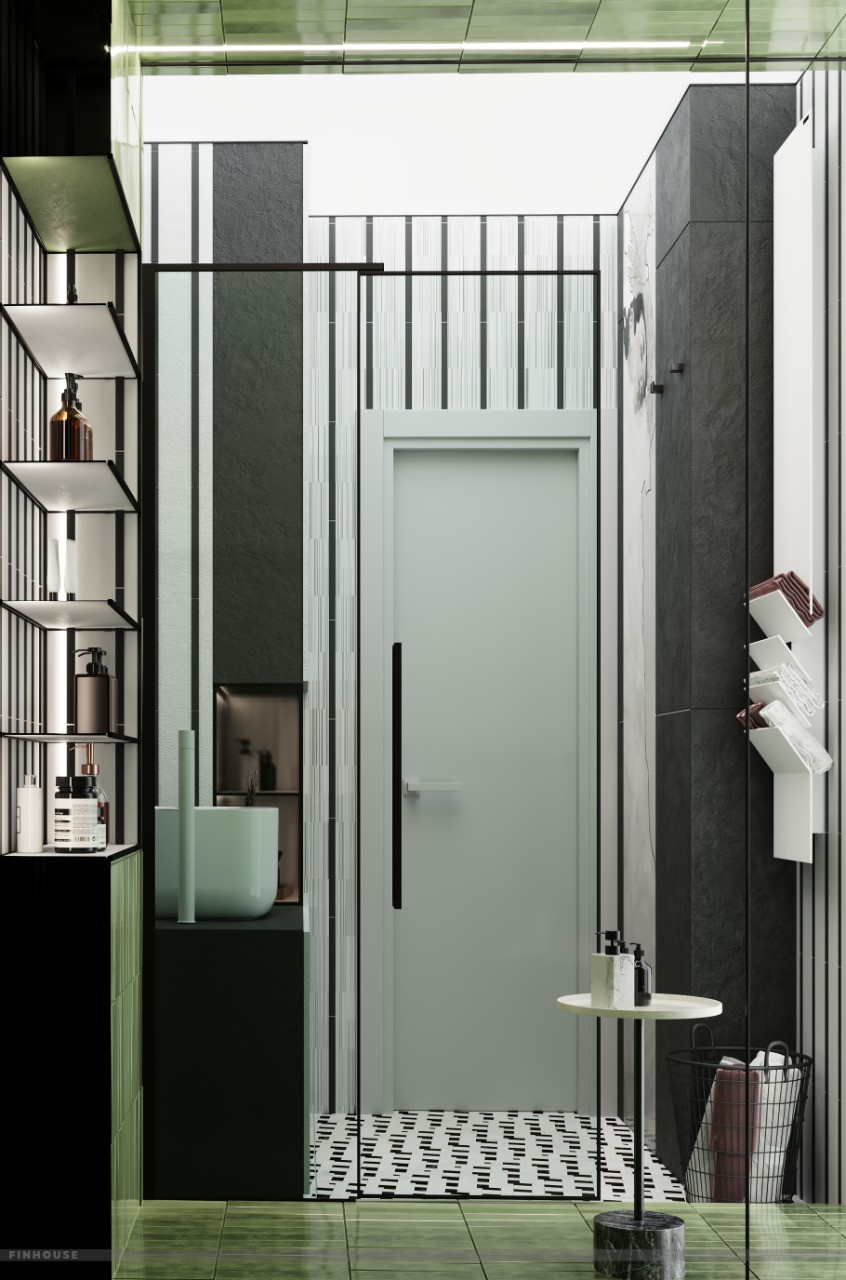 Проект двухкомнатной квартиры (57 м²) в Санкт-Петербурге