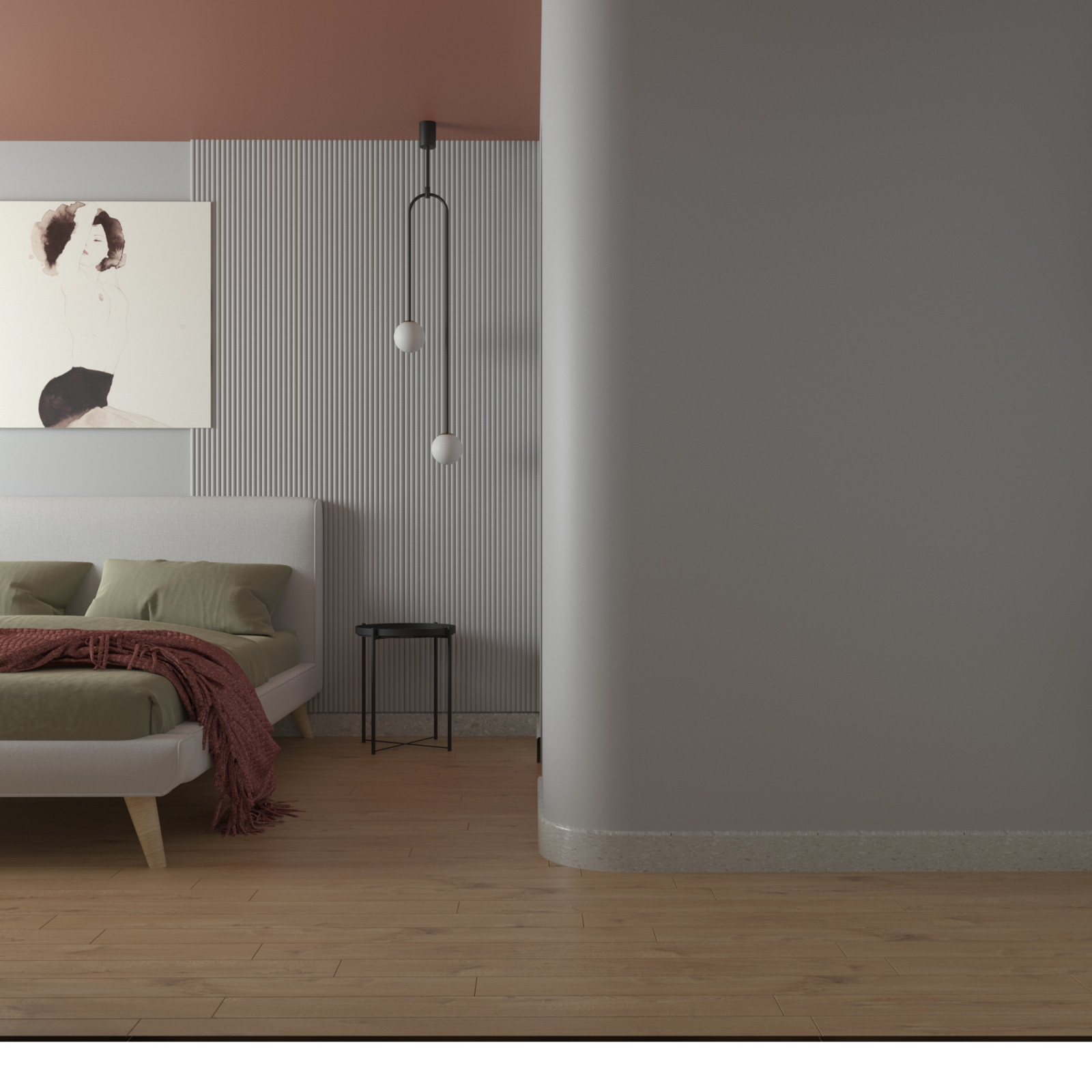 Обложка проекта: Интерьер с нотками ретро