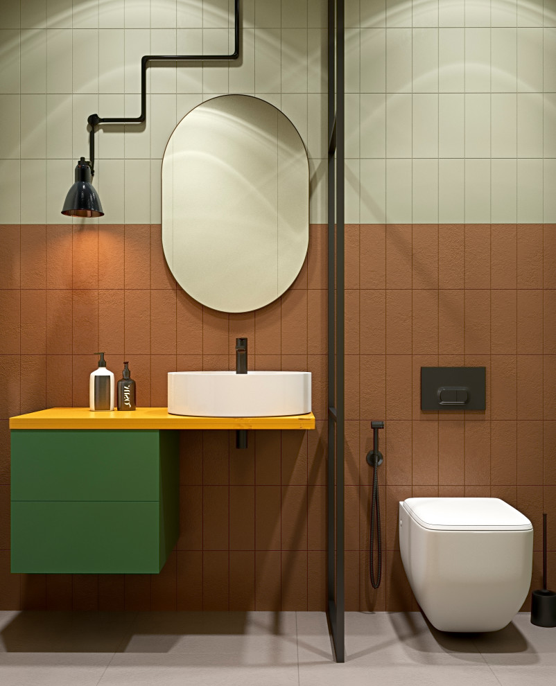 Яркая квартира для молодой пары