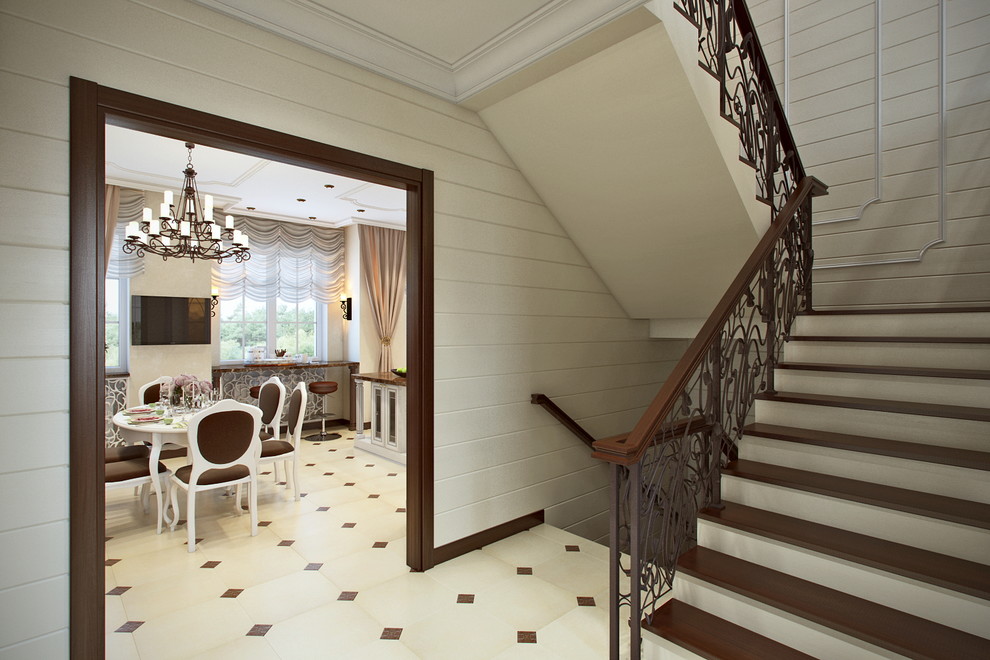 Дизайн интерьера загородного дома г. Москва ЖК Заповедный парк