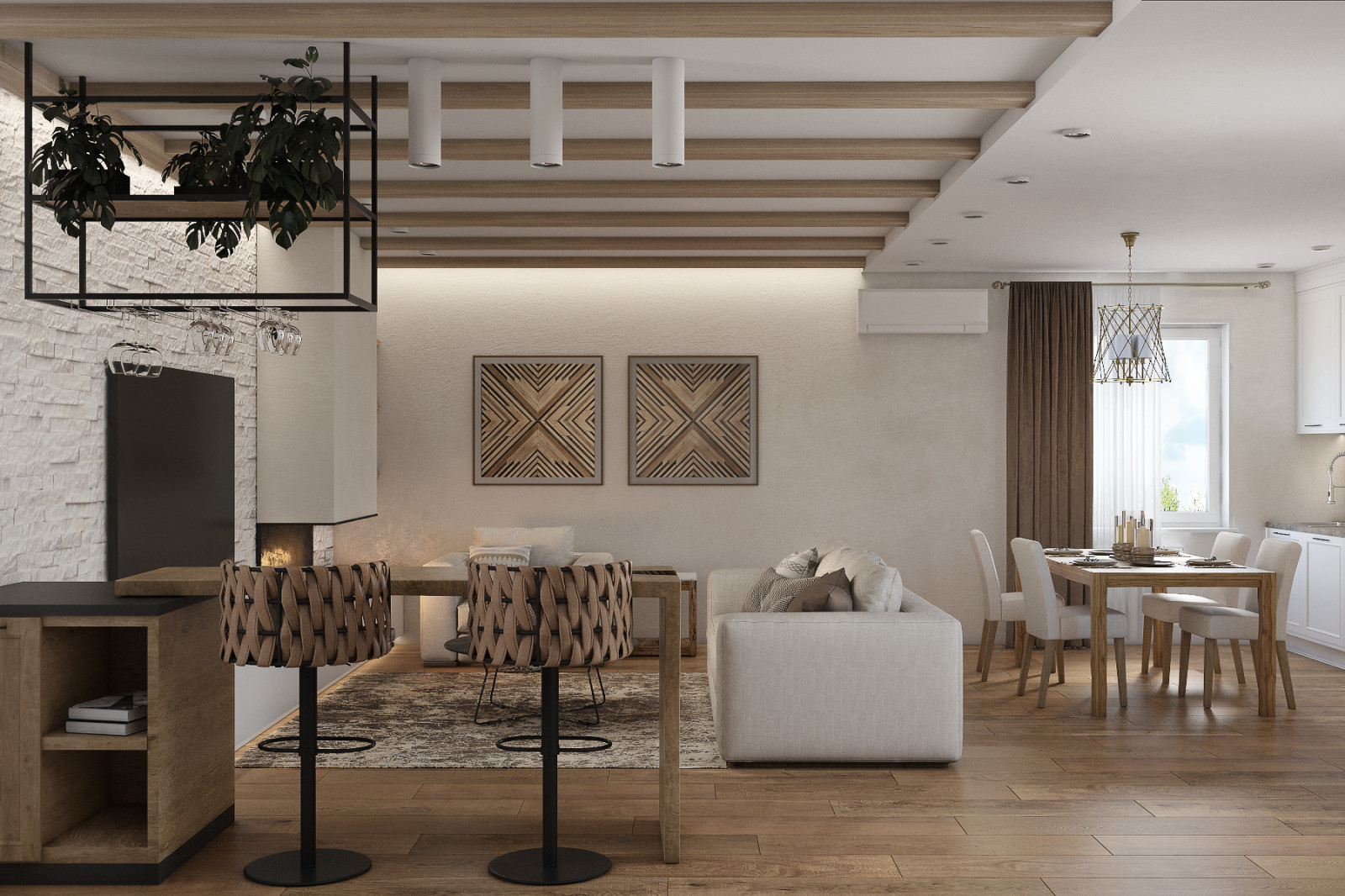 Дизайн 1 этажного дома