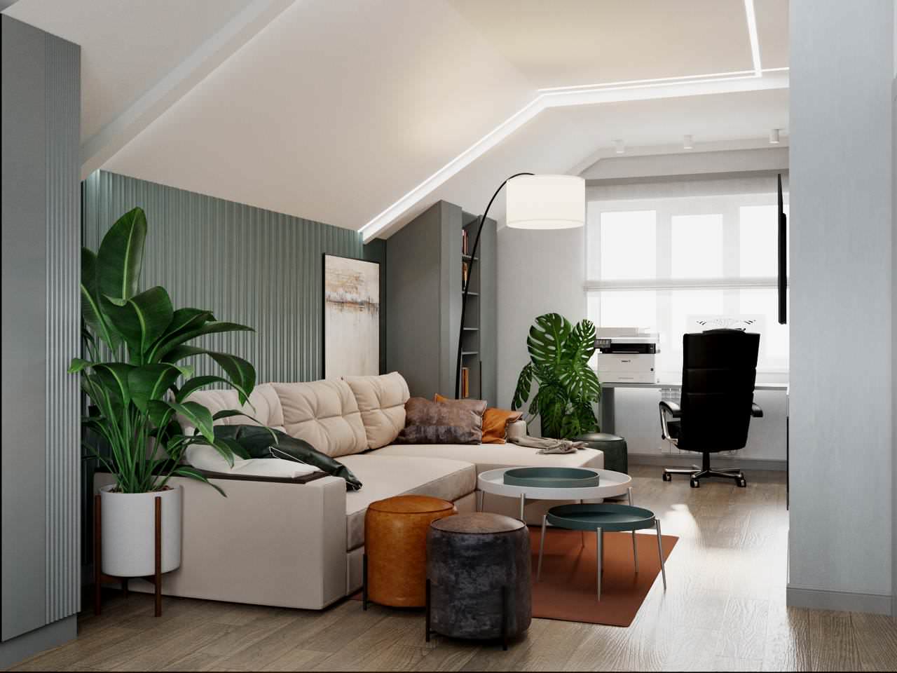 ДИЗАЙН ПРОЕКТ С РАСТЕНИЯМИ