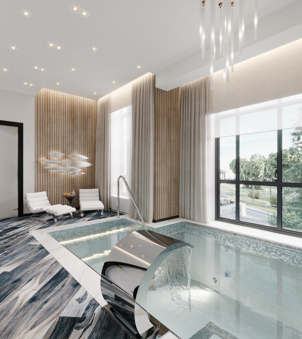 Дизайн-проект интерьера. Усадьба Каменка.