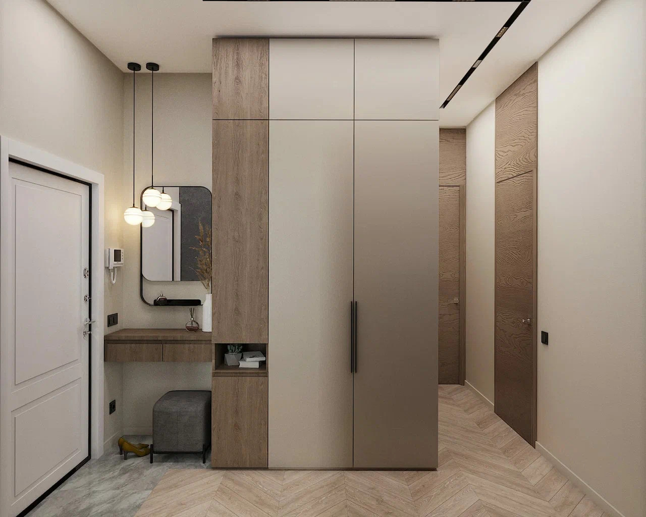 Квартира с кухней-гостиной 2Е в Воронеже