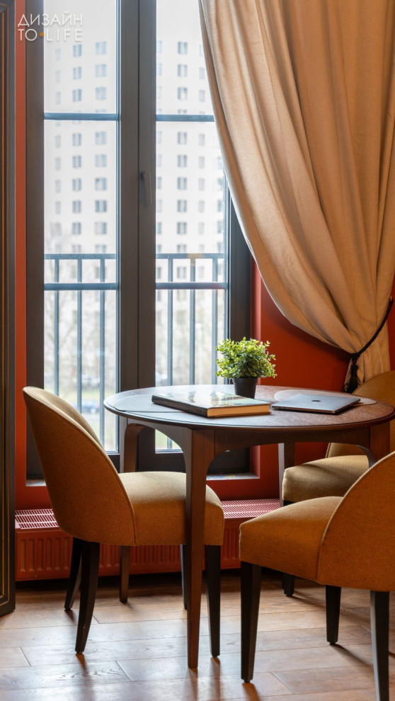 Эклектичная американская классика в ЖК Альтер