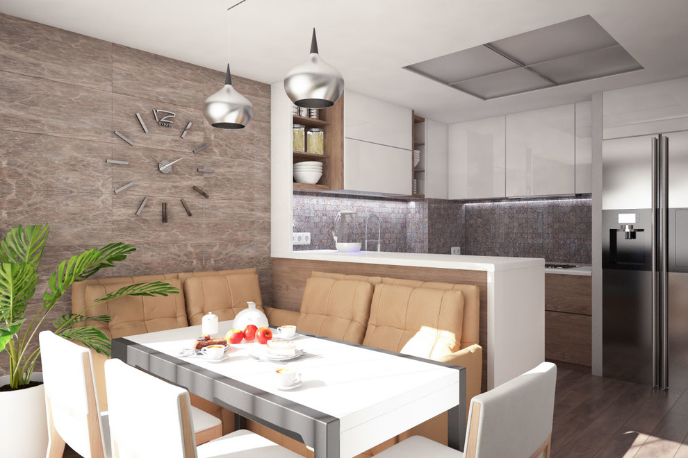Двухуровневая квартира 115,7 м.кв
