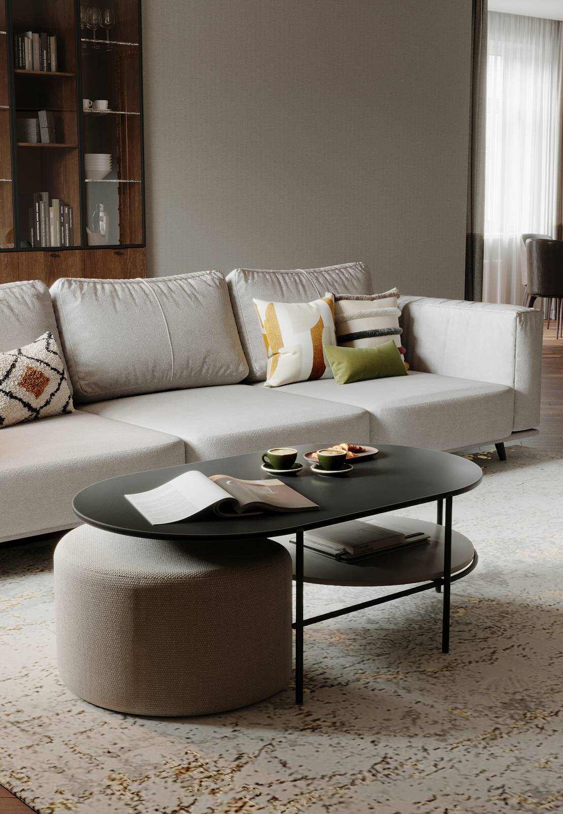 Обновление кухни-гостиной