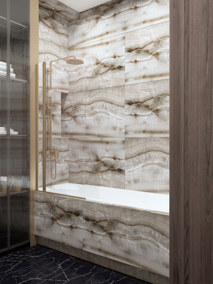 Дизайн проект квартиры 78м2 ЖК "Резиденция Композиторов"