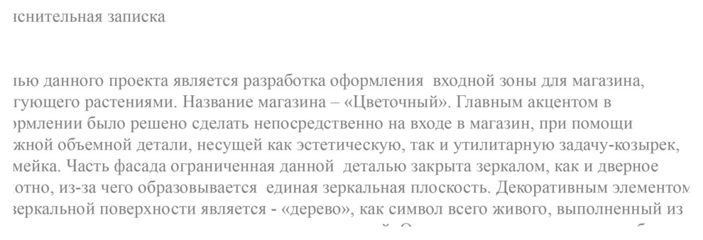 проект "ВХОДНАЯ ЗОНА"