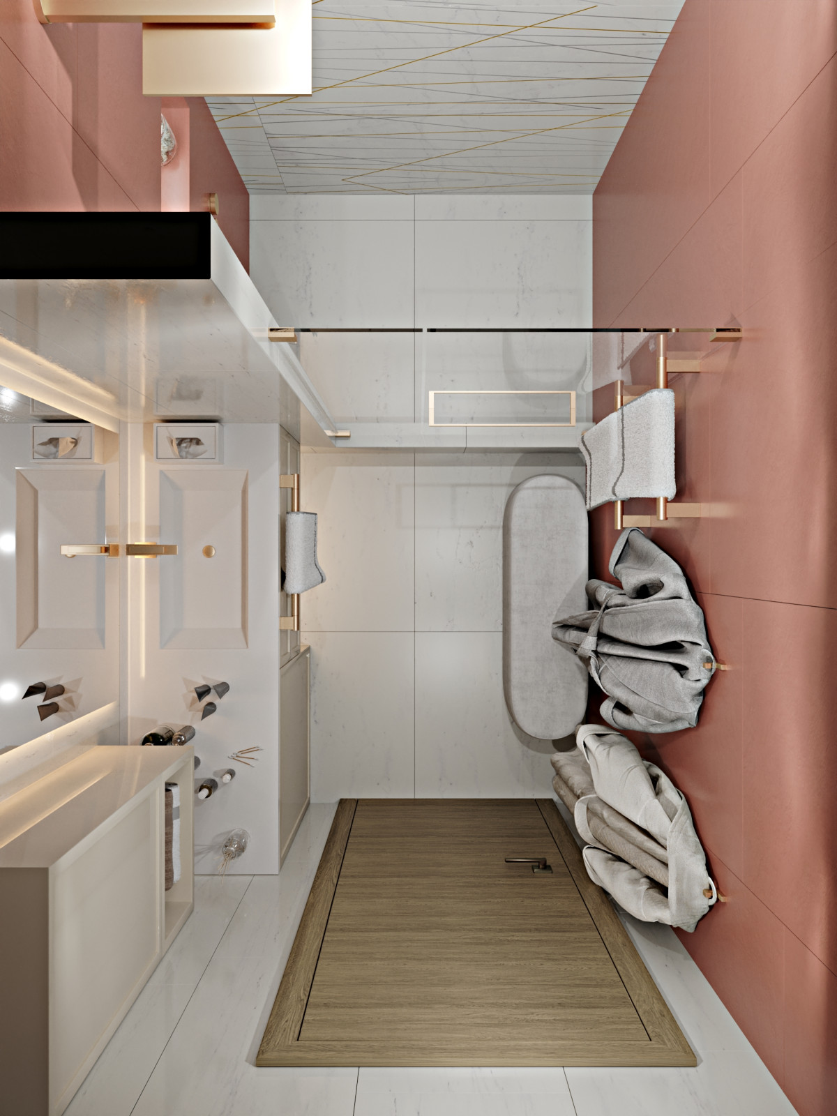 Лаконичная квартира в неоклассическом стиле.