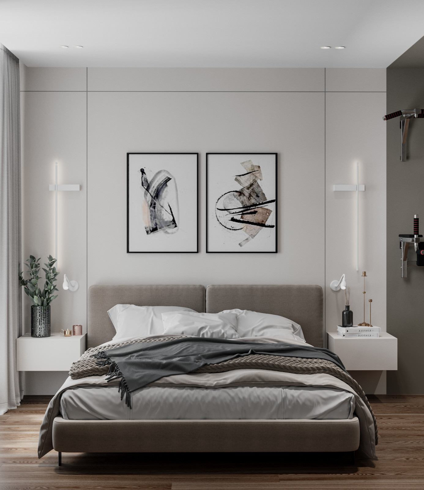 Минимализм на 55 кв.м.