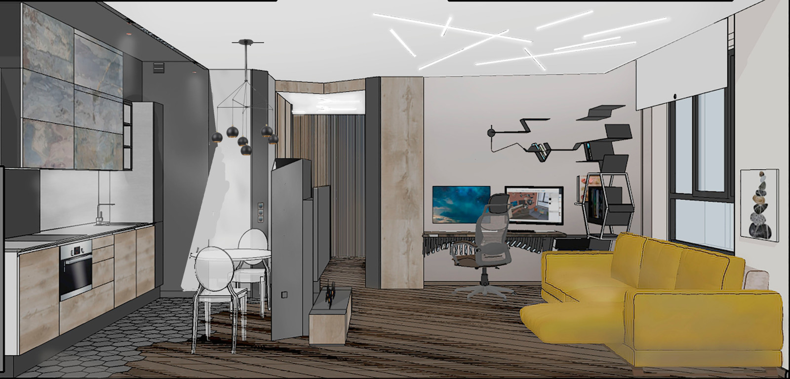 Квартира в ЖК "Селигер Сити"