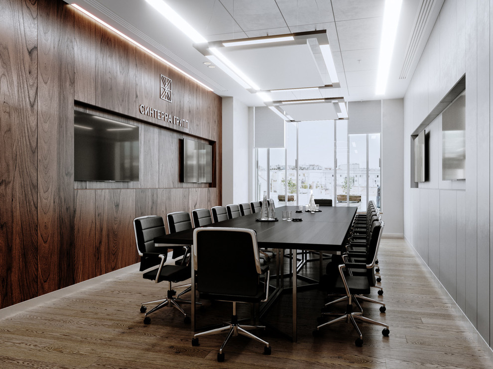 Дизайн интерьера Штаб-квартиры Синтерра Групп