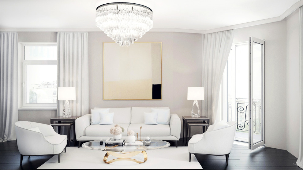 Пентхаус в современном  стиле на Патриарших прудах