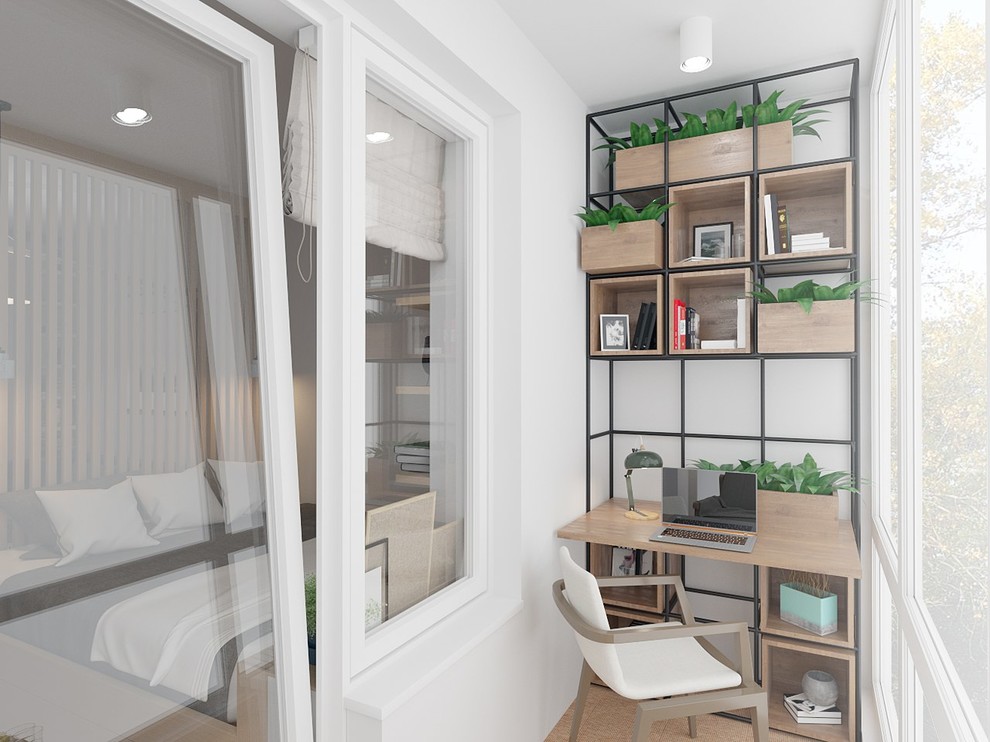 Проект однокомнатной квартиры в ЖК "Квартал энтузиастов"