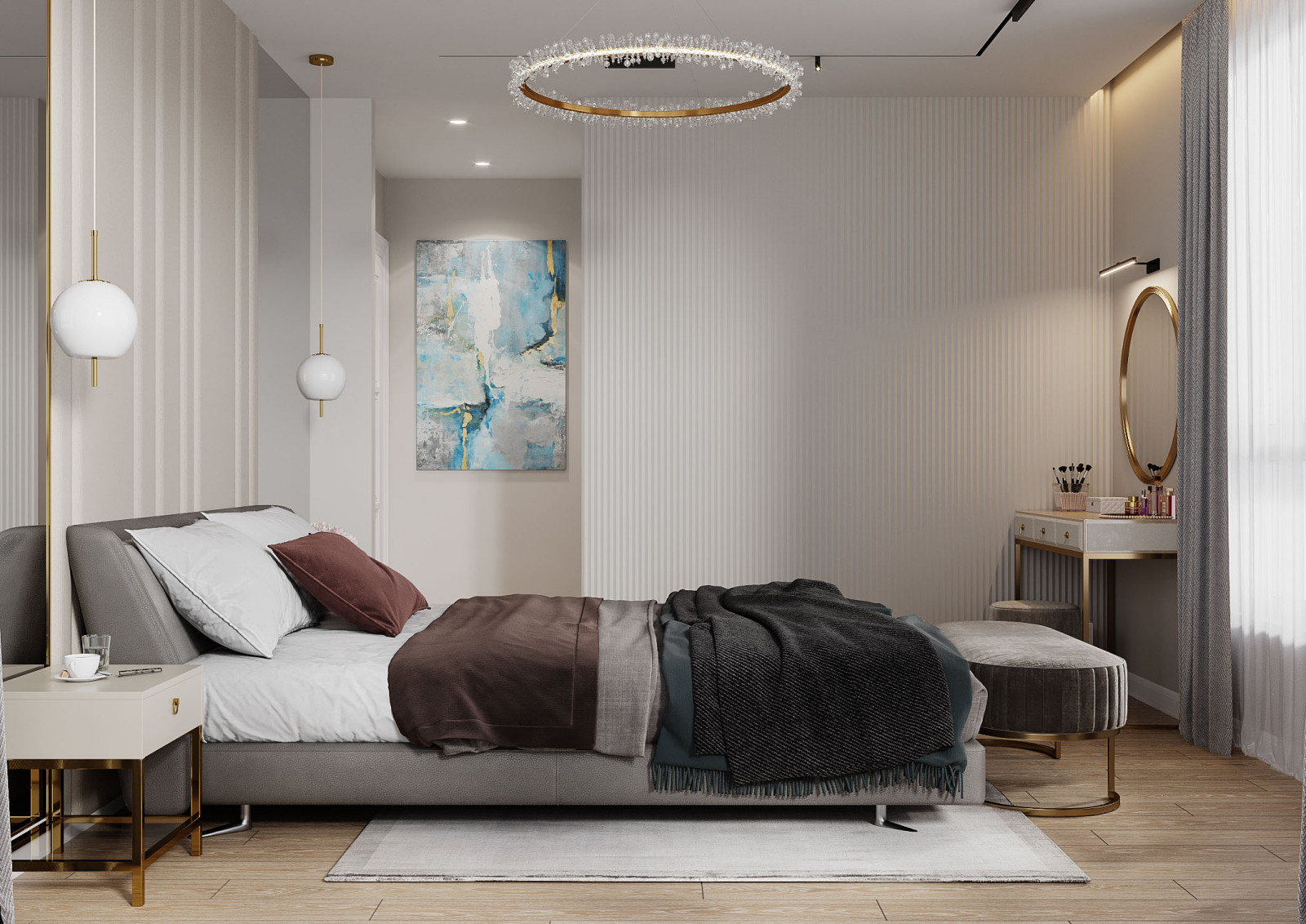 Проект квартиры "Классика и современность"