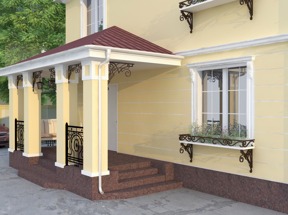 Коттедж в классическом стиле