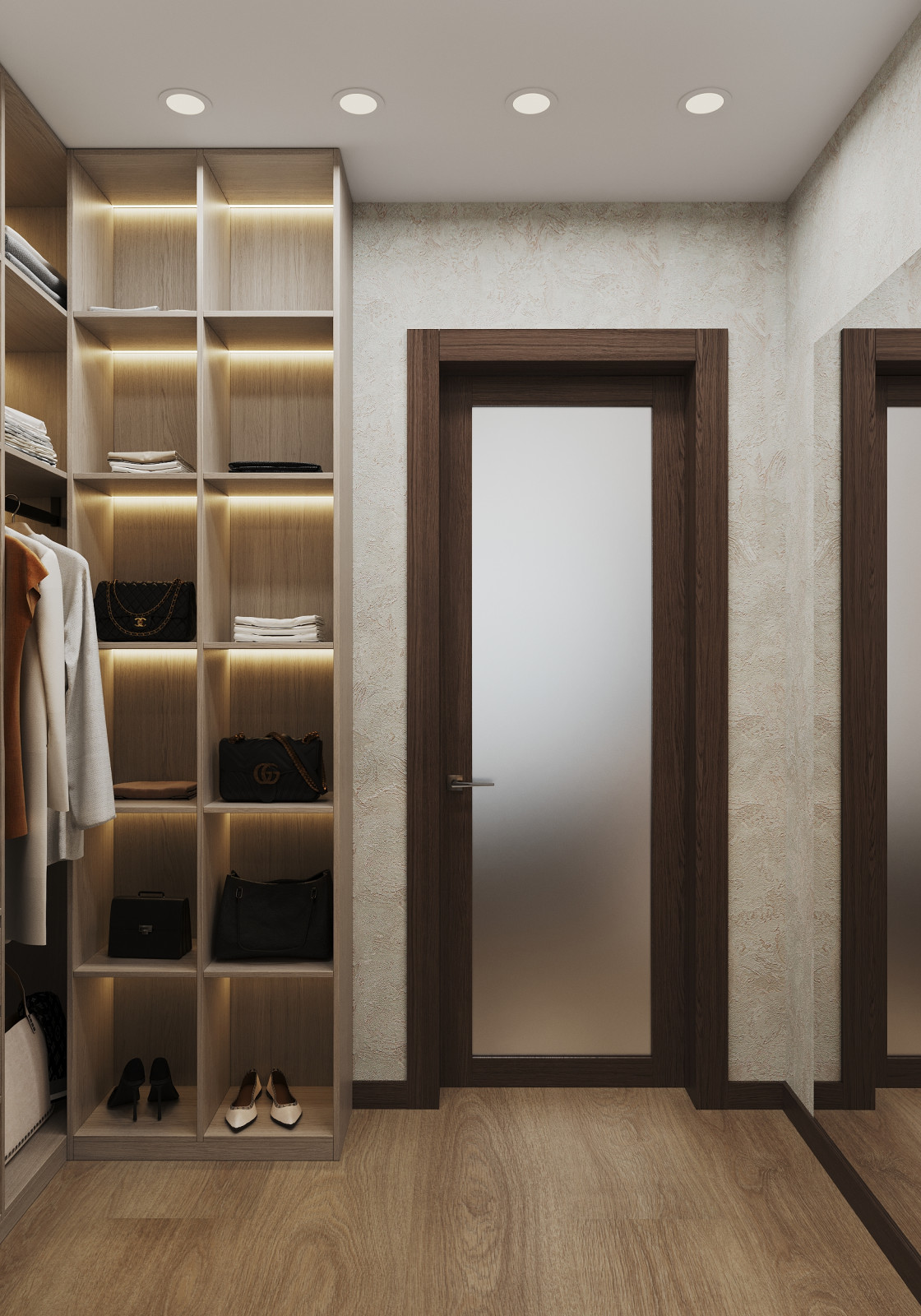 Дизайн квартиры в ЖК "Дома цвета кофе"