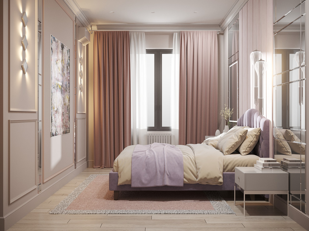 Розовый фламинго