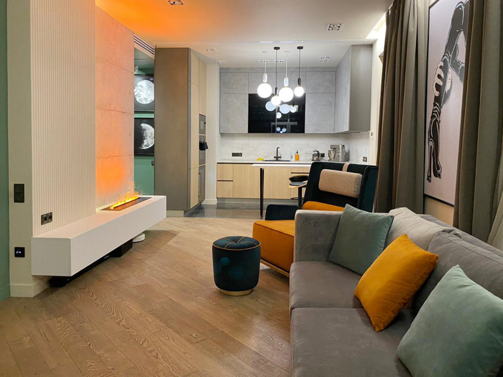 Интерьер с мужским характером. Фото