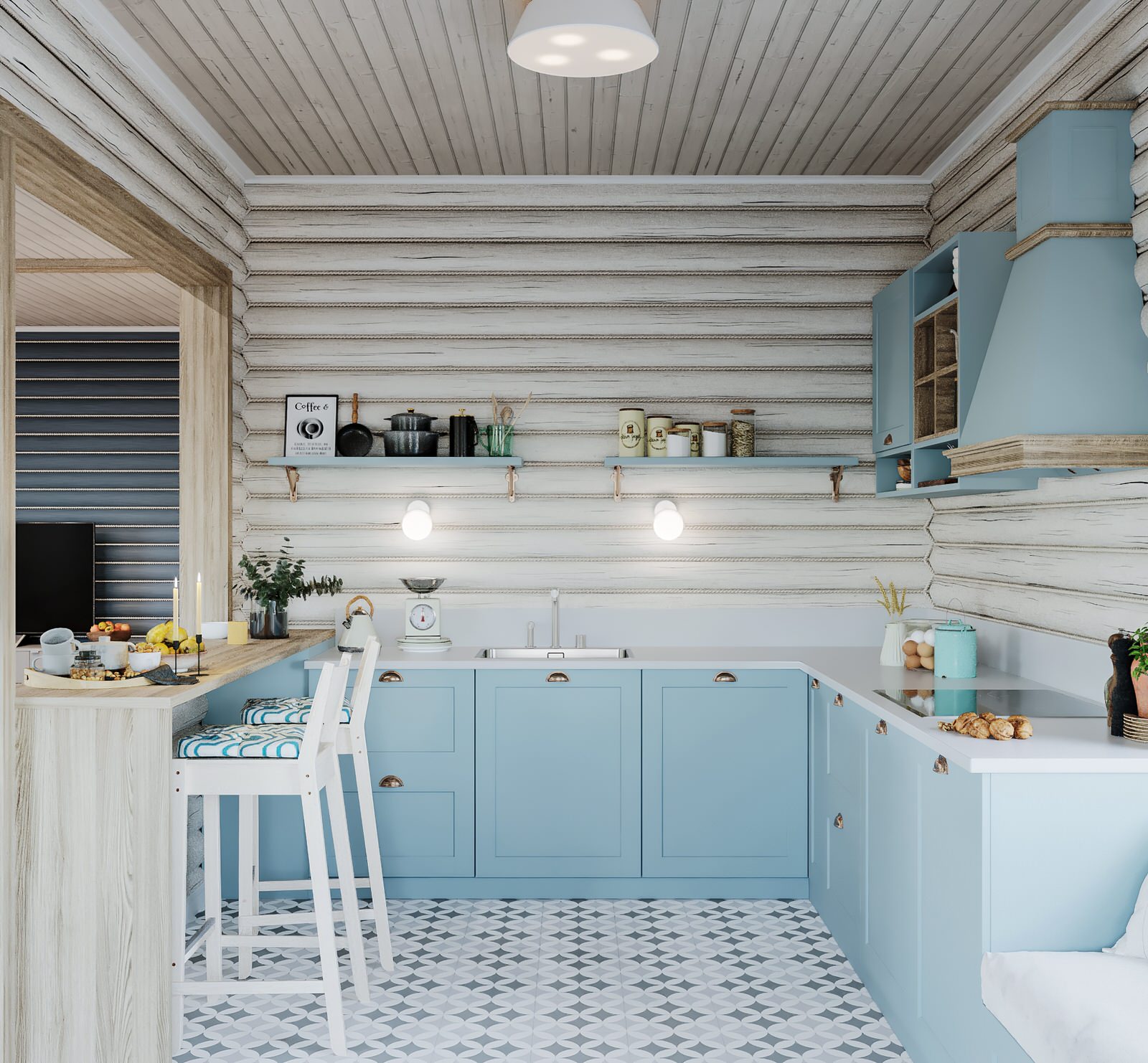 Загородный дом на озере