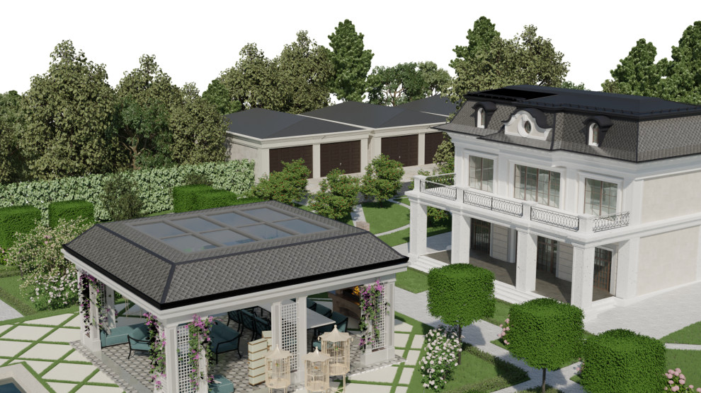 Усадебный комплект_дань французской классике