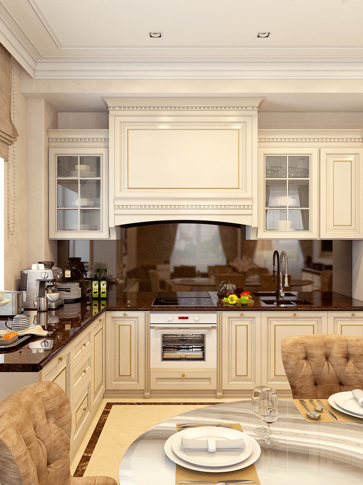 Интерьер в пастельных тонах в ЖК "Новая История"