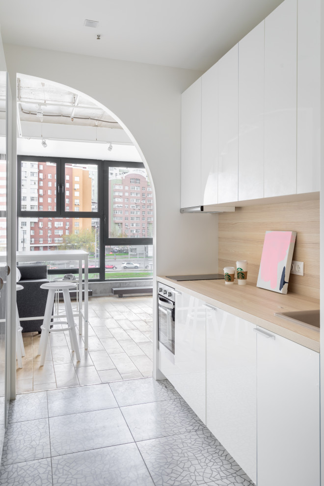 Квартира с полуаркой