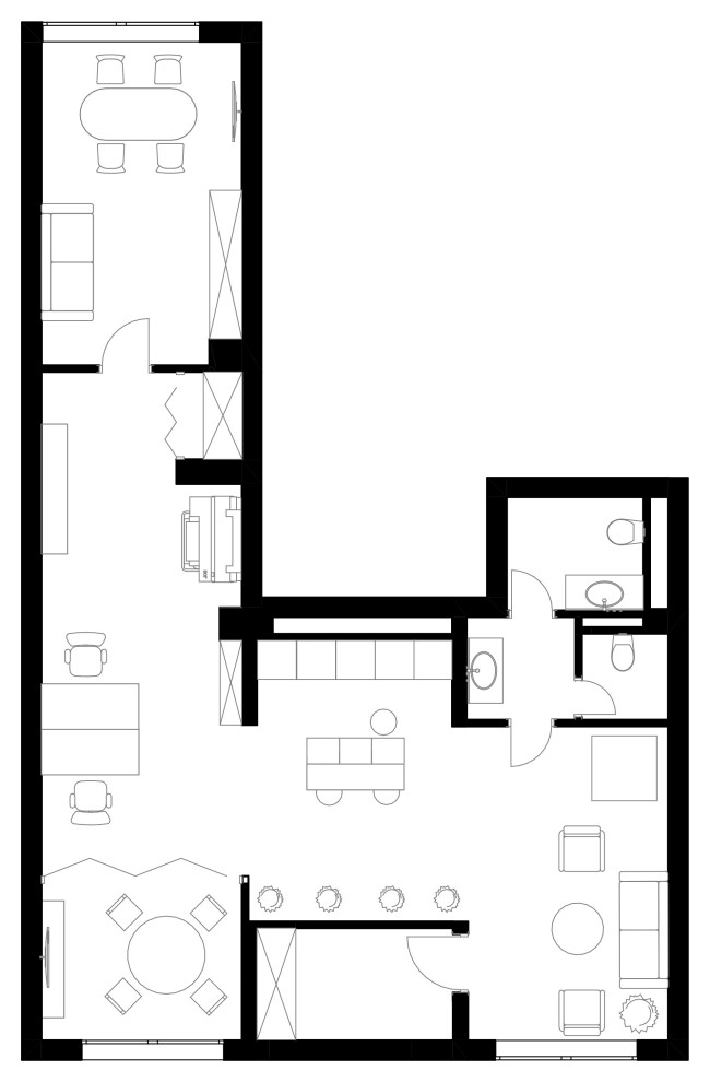 Шоурум-офис строительной компании