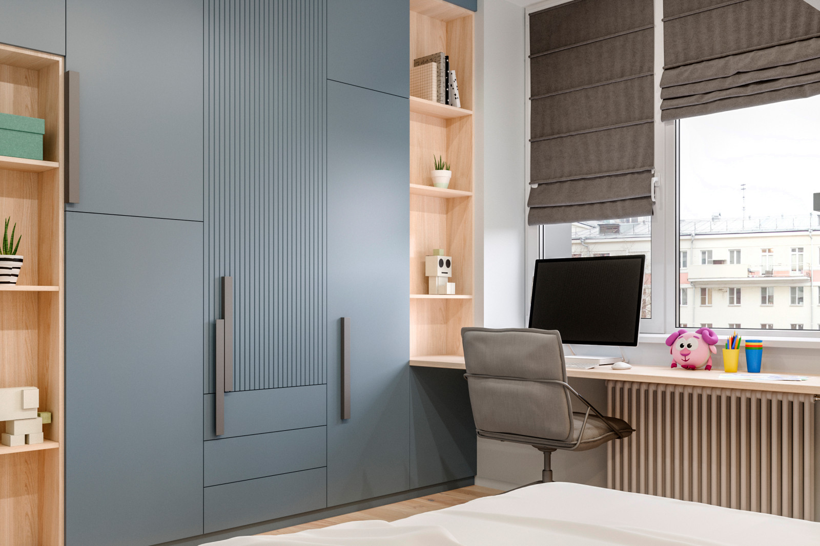 Стильный дизайн квартиры ЖК Редсайд