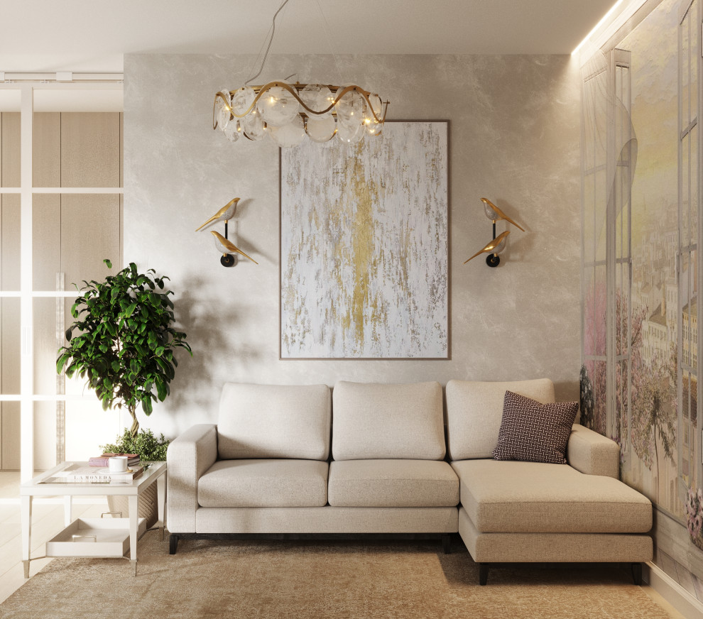 Проект №5.  Кухня гостиная