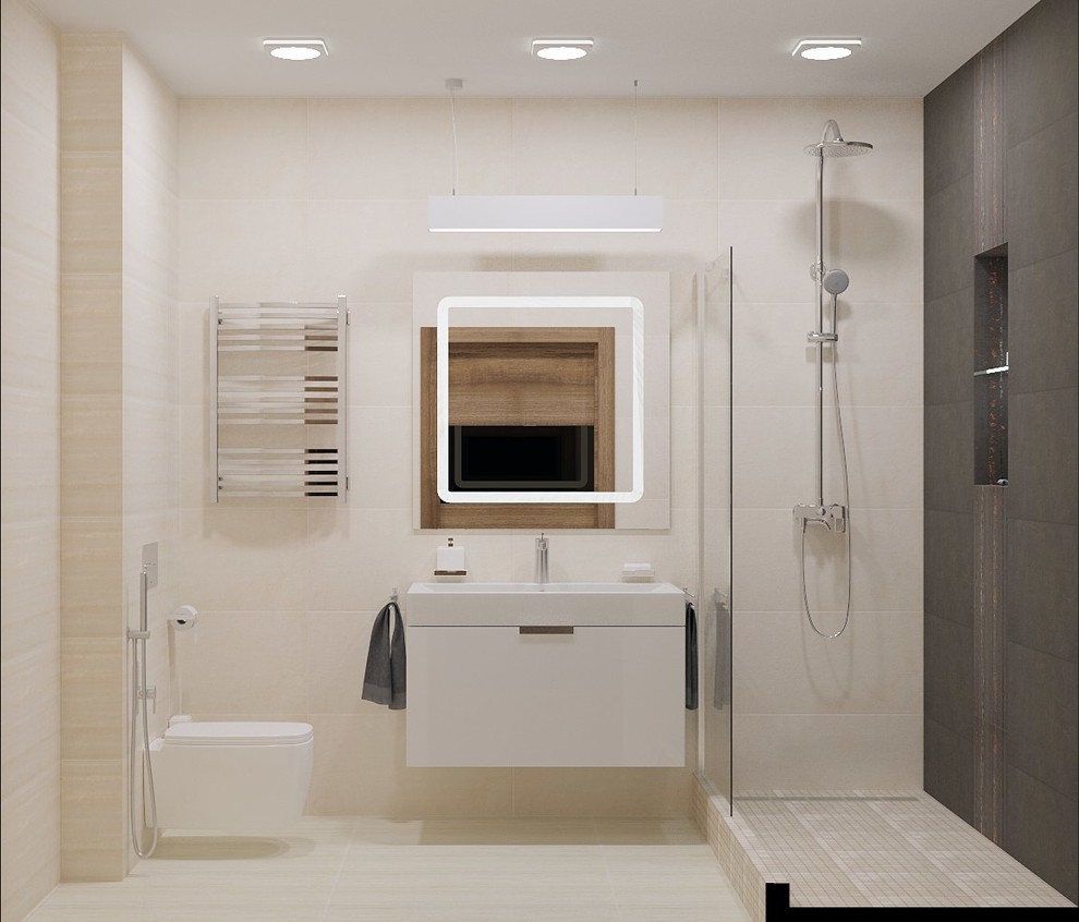 Проект двухкомнатной квартиры в ЖК "Уфимский Кремль"