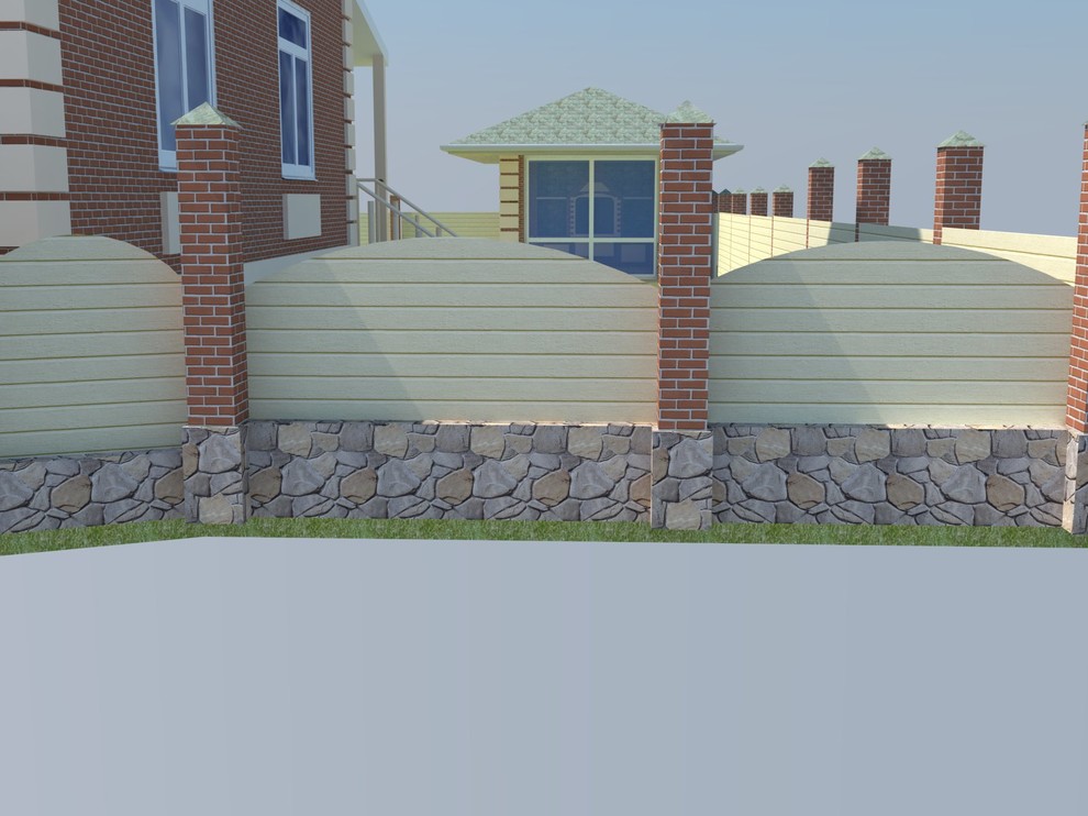 Проект административных зданий коттеджного поселка