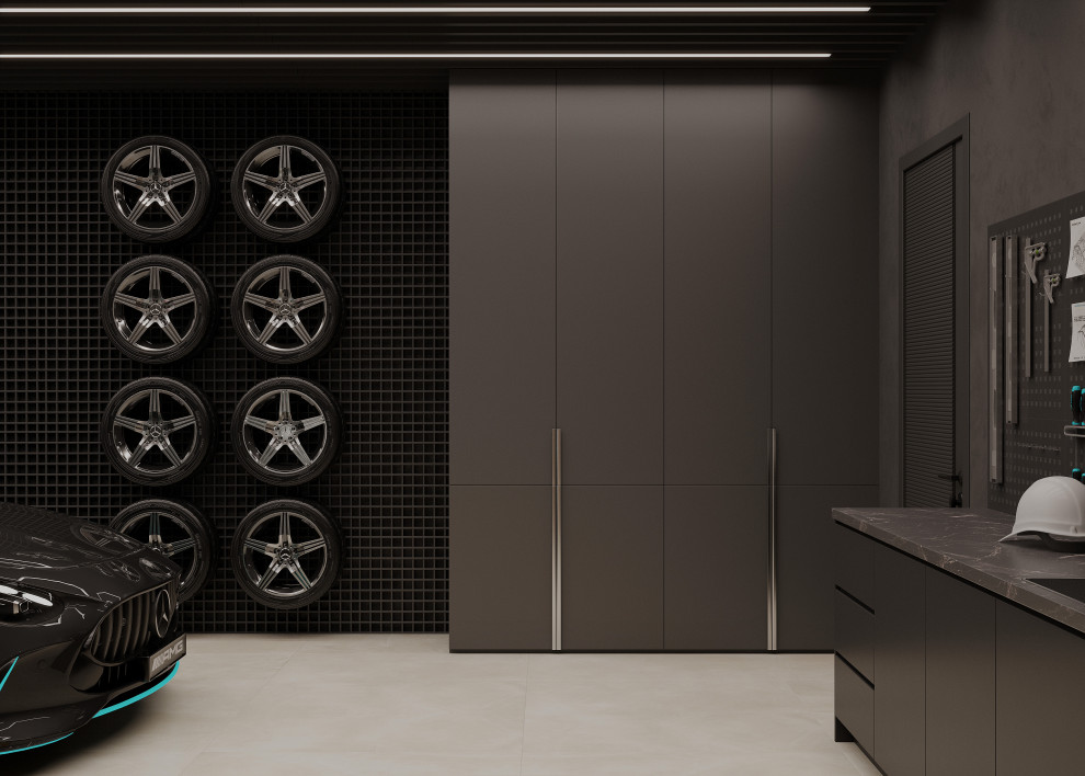 Цокольный этаж дома Тихая роскошь