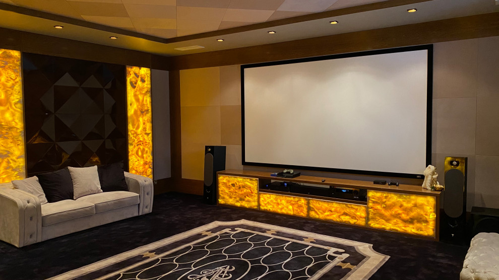 Обложка проекта: Кинозал «Оникс» в КП Крёкшино