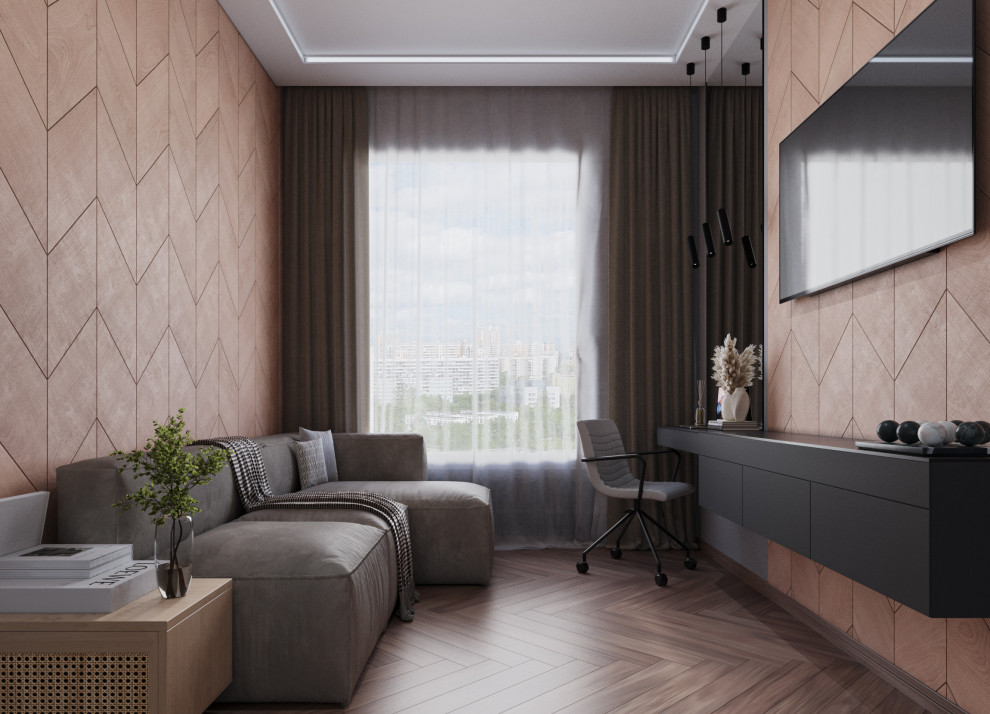 Kitchen-living room design | Дизайн кухни-гостиной