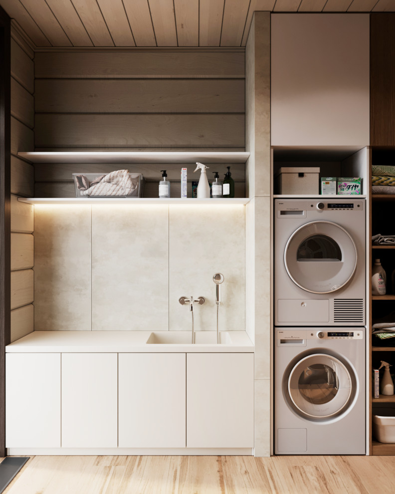 Проект интерьера деревянного дома в п.Завидово