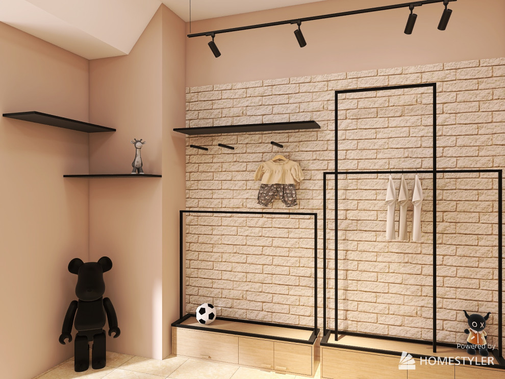 Обложка проекта: Проект детского магазина, 35 м2