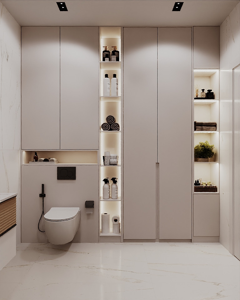 Дизайн санузла в частном доме