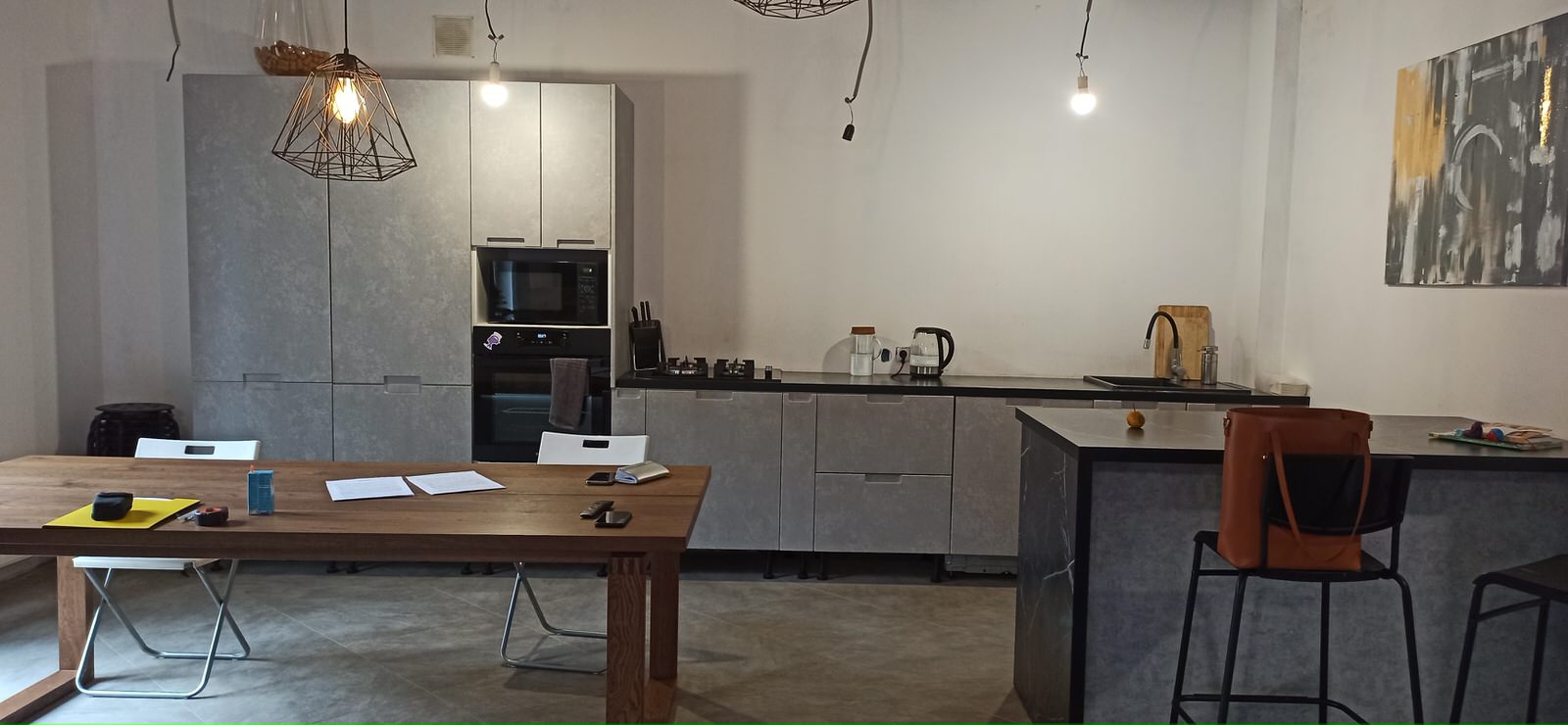 Преображение пространства кухни-гостиной в стиле Лофт