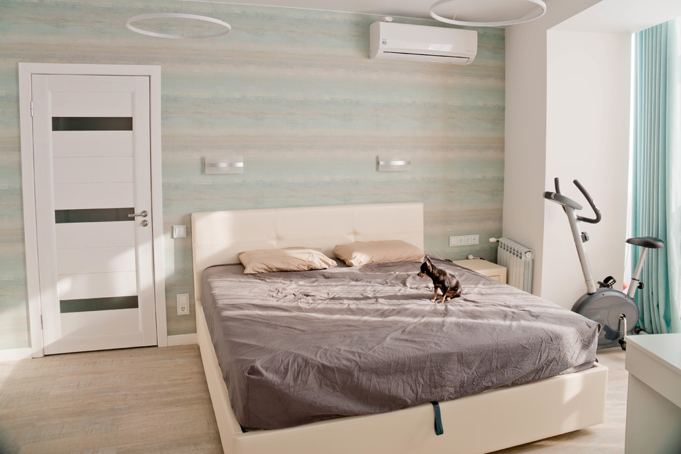 Квартира в современном стиле с элементами этно для молодой семьи