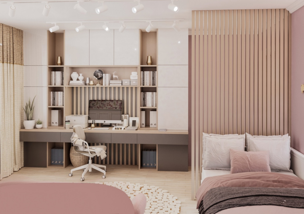 Квартира в контрастных цветах