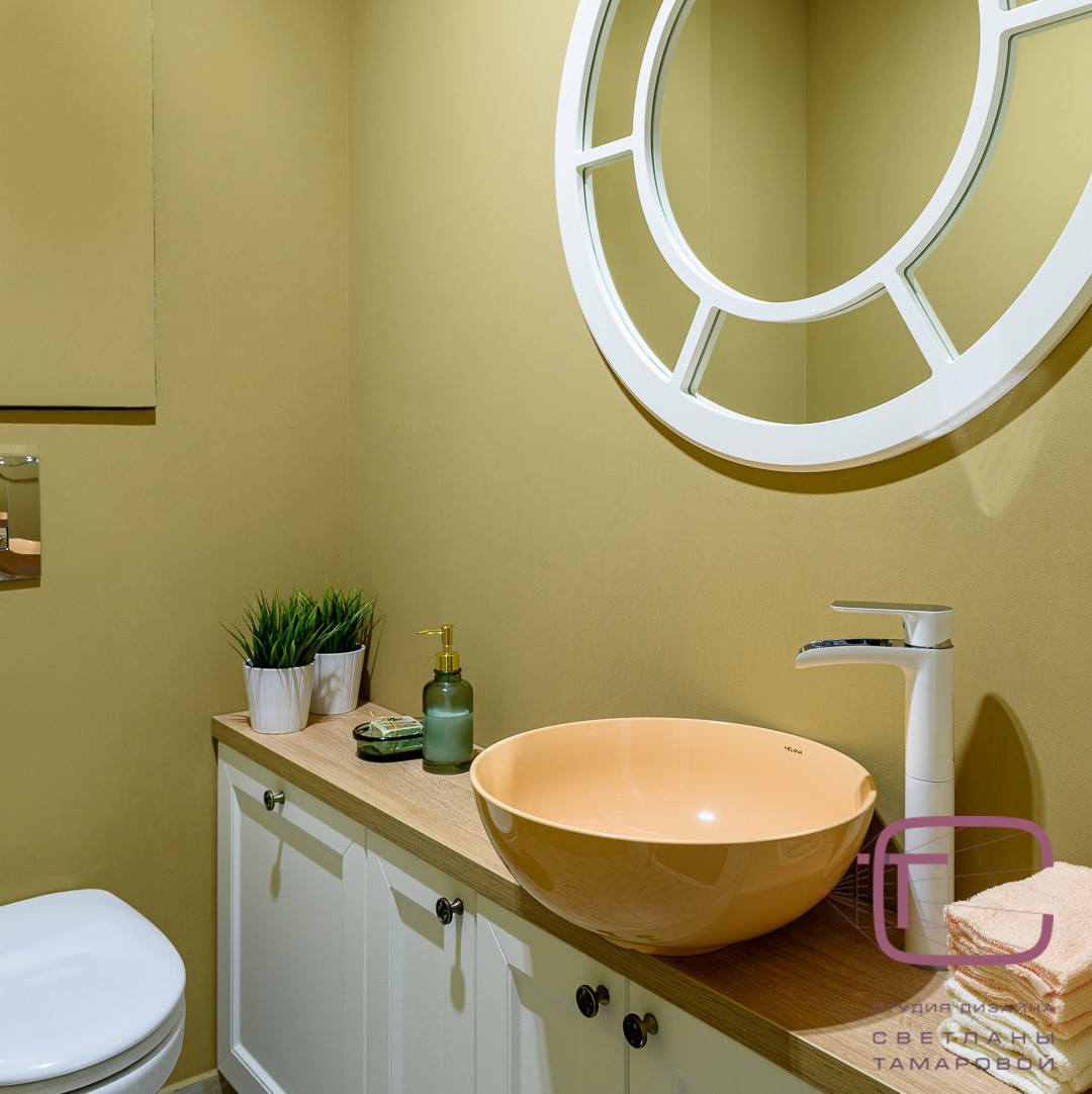 Дизайн интерьера трехкомнатной квартиры в ЖК Арбековская застава