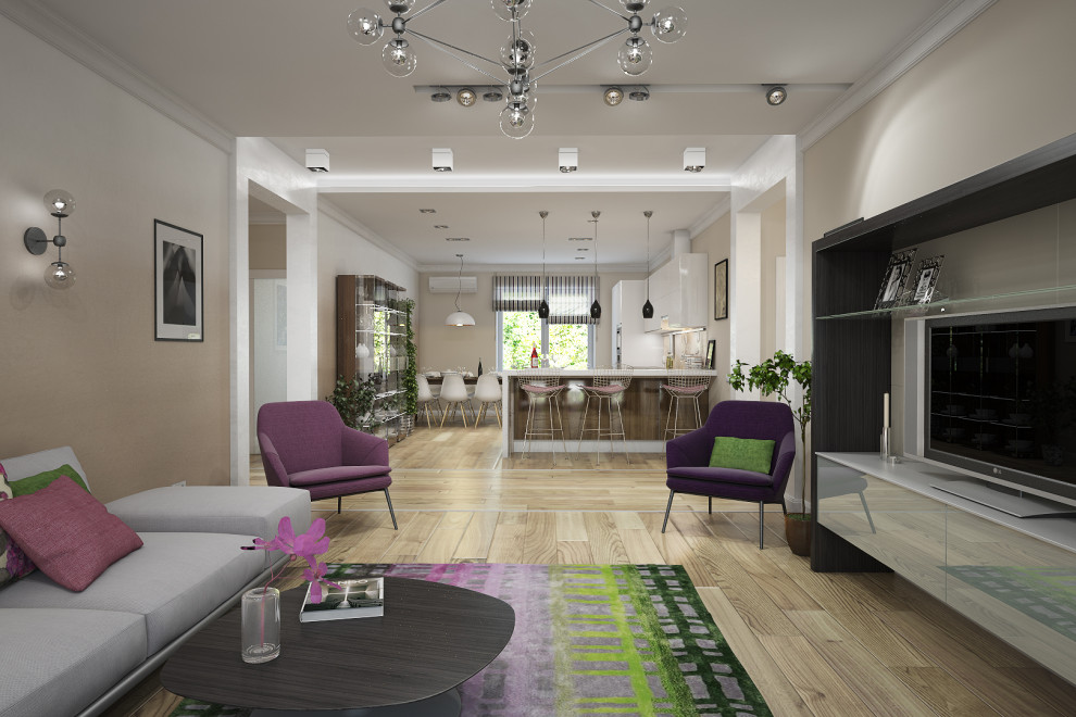 Кухня-гостиная