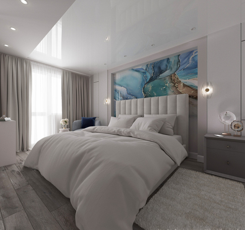 Обложка проекта: Дизайн проект спальни, для молодой девушки