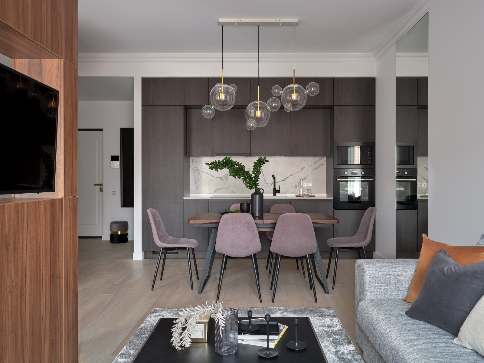 Современная квартира для аренды. Дизайнер Дарья Рыбак