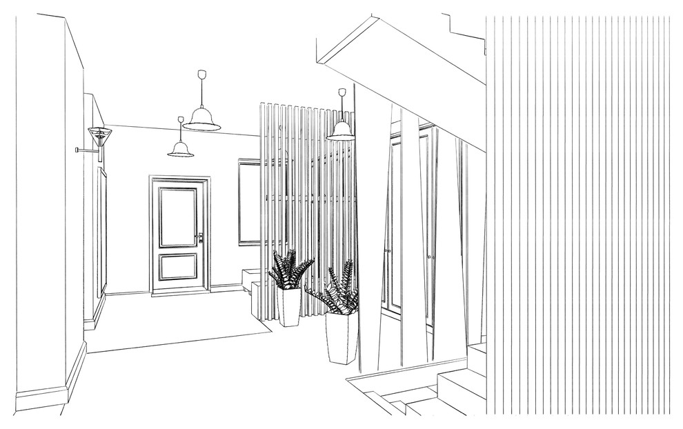 3д планировка интерьера