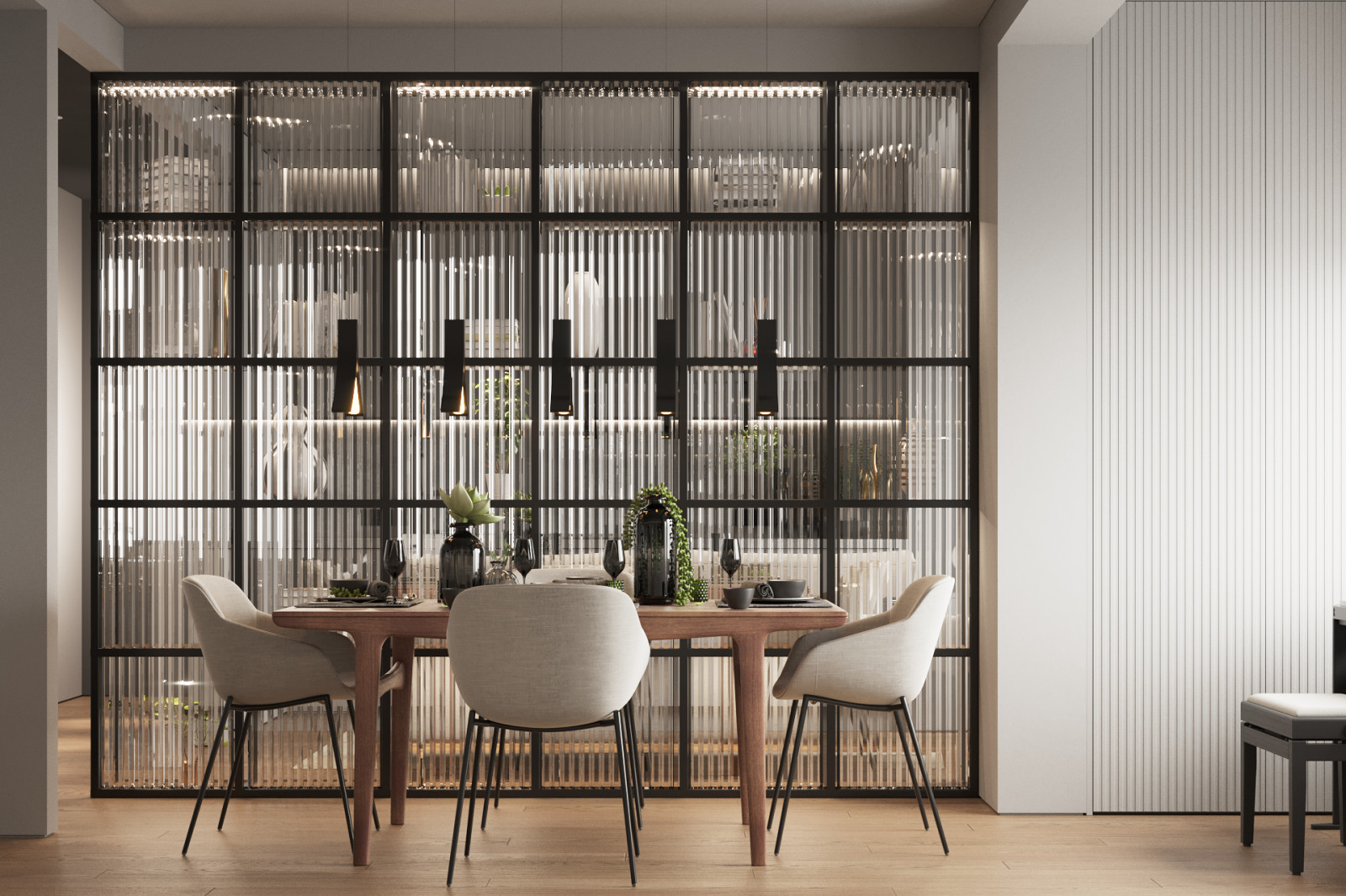 Проект интерьера квартиры "CREAM"